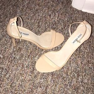 Steve Madden ankle strap heels